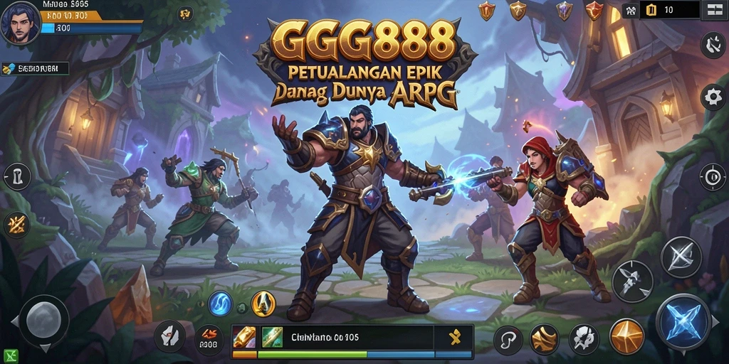 Tampilan gameplay GGG888 yang menegangkan dan penuh aksi.