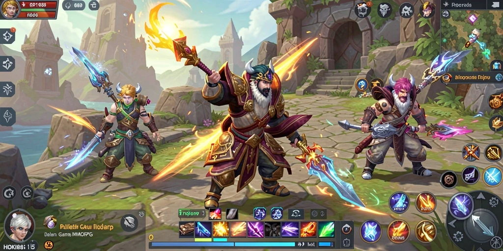 Gameplay seru di HOKI8815 dengan pertarungan epik.