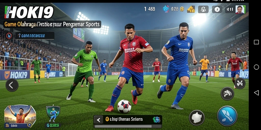 Tampilan gameplay menarik HOKI9 dalam olahraga.