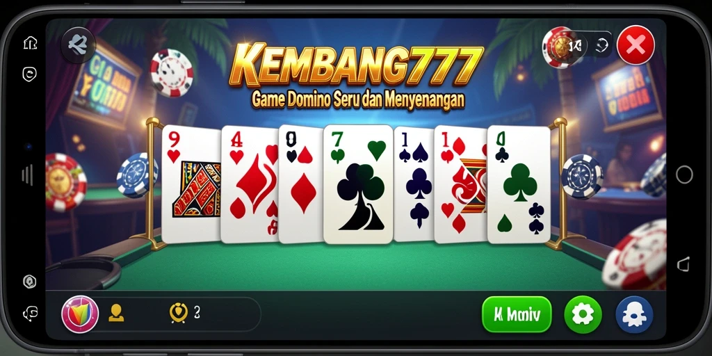 Tampilan gameplay KEMBANG777 dengan desain grafis yang menarik.