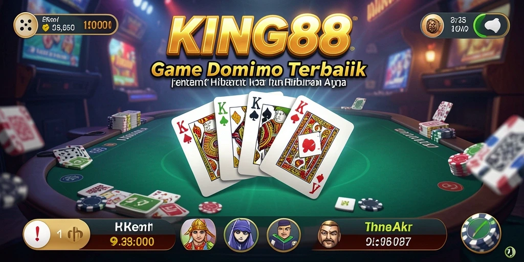 Gameplay KING88 yang seru dan kompetitif dalam permainan Domino.