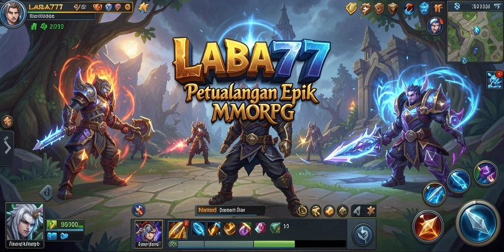 Tampilan gameplay LABA777 yang memukau saat bermain MMORPG.