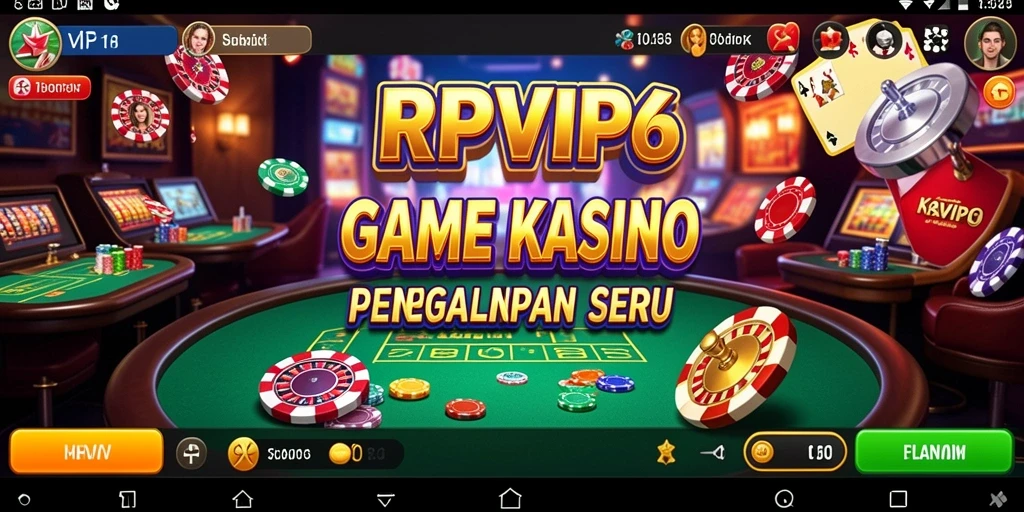 Screenshot permainan RPVIP6 yang menampilkan grafis menarik dan gameplay seru.