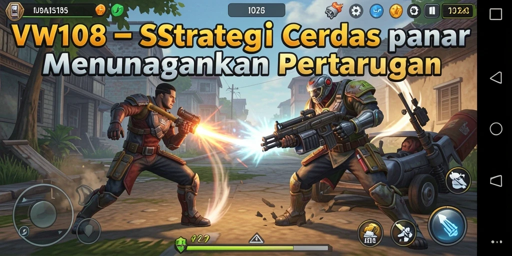 Tampilan gameplay VW108 yang menegangkan dan penuh strategi.